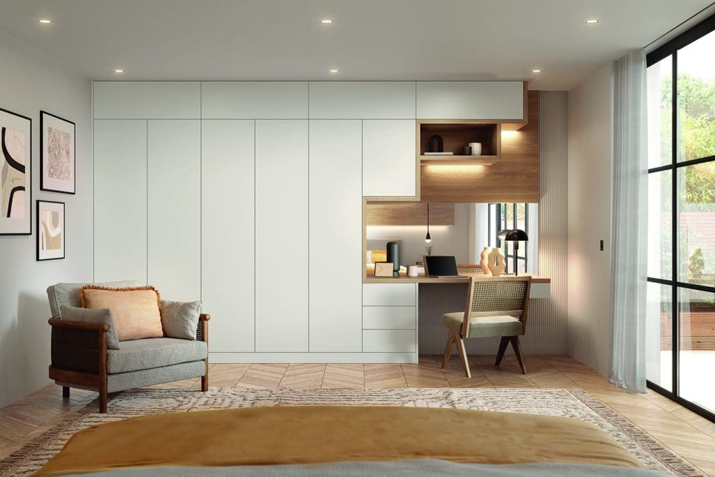 Zola Soft Matte Bedroom White Main Shot 2 Rgb | NG Bespoke, Cheshire