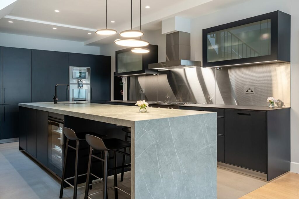 Dekton Vera With Stainless Steel | NG Bespoke, Cheshire