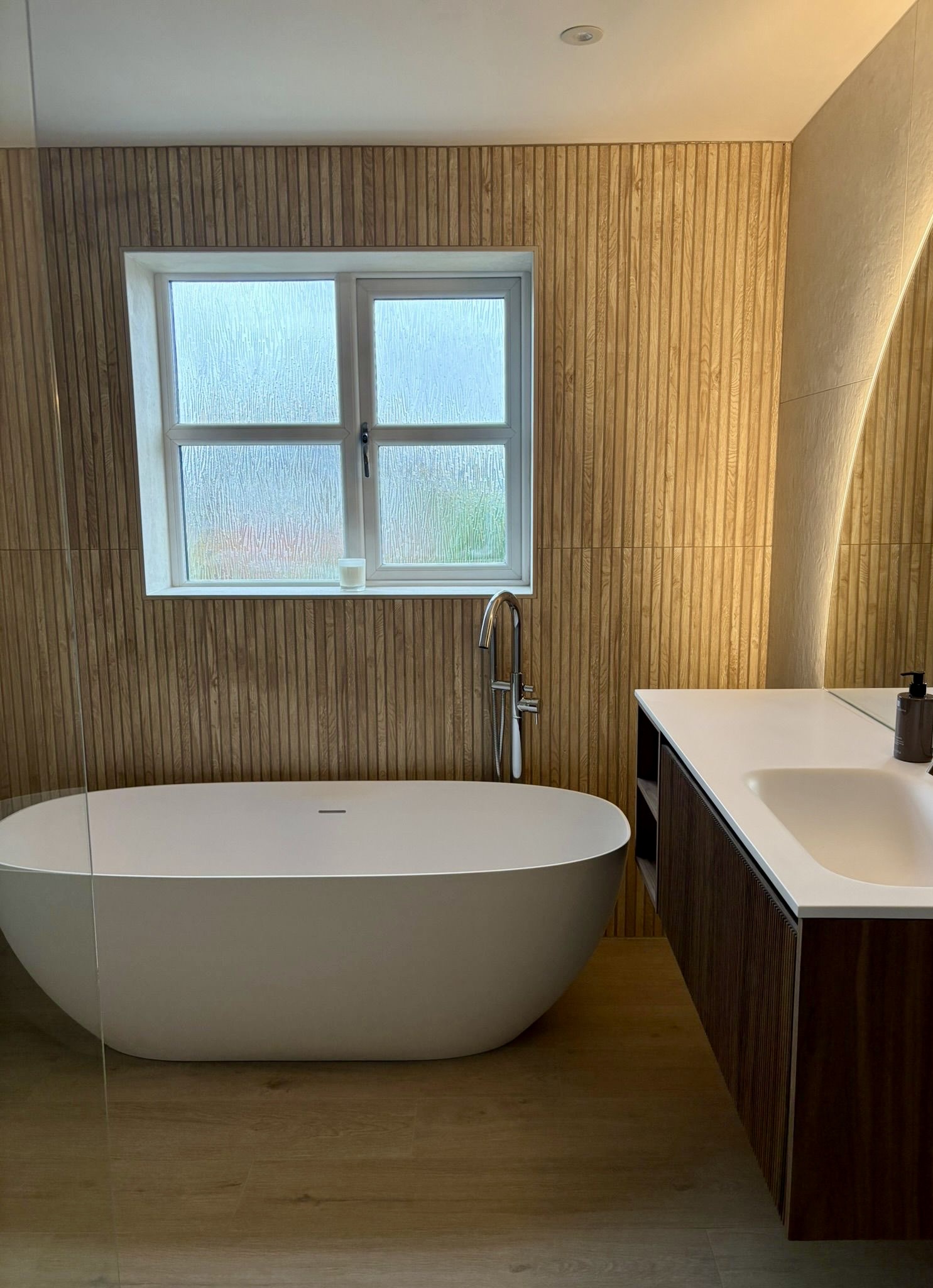 Modern bespoke bathroom
