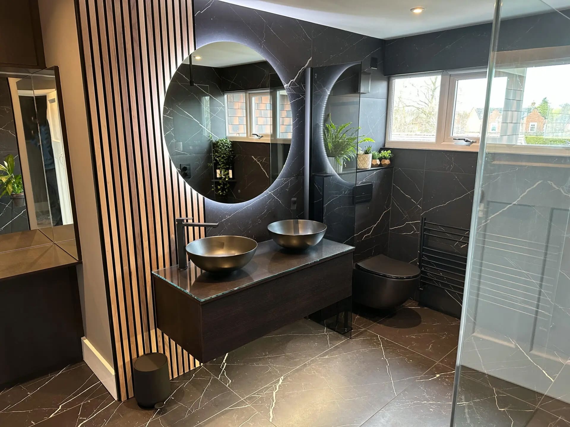 Traditional bespoke bathroom