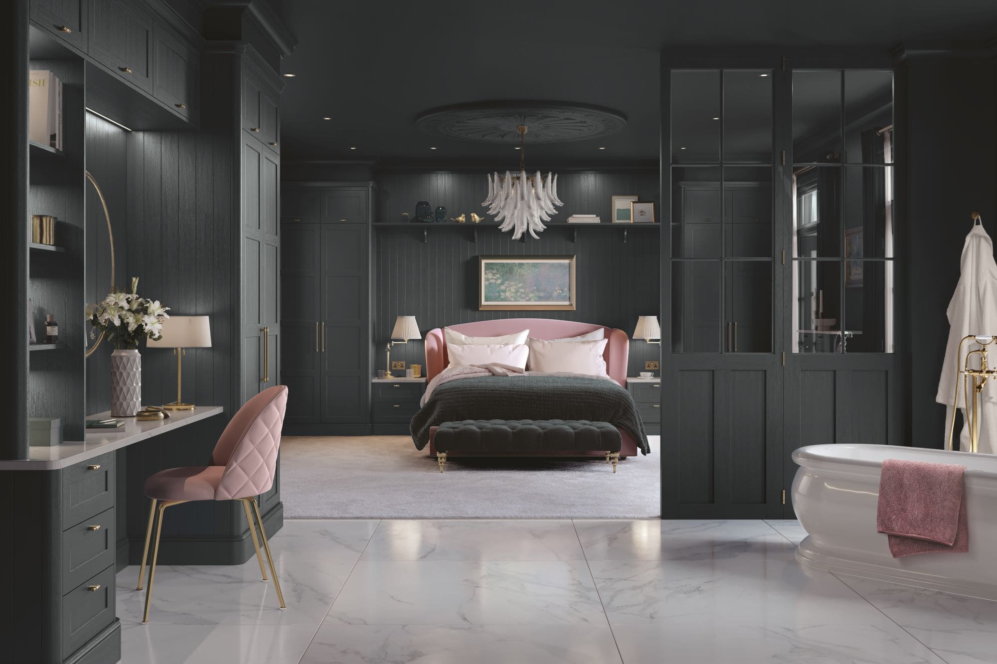 Aldana marine walk-in dressing